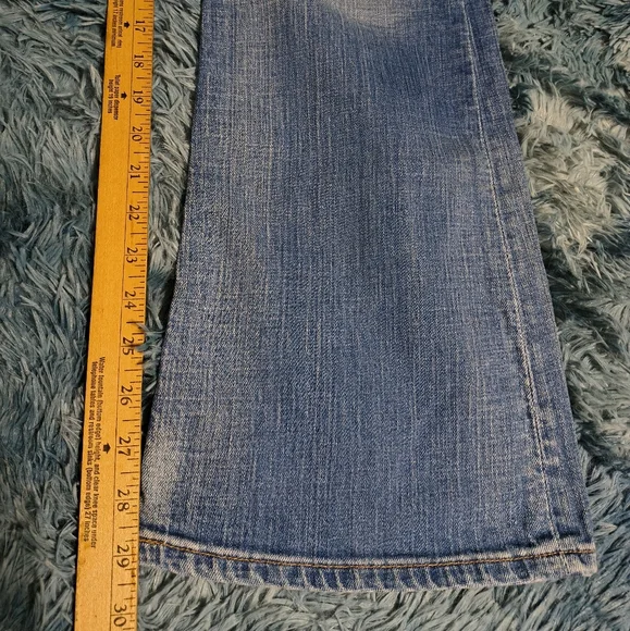 Women's Blue Denim Jeans - Picture 6 of 8